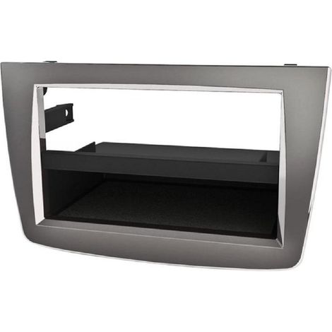 Facade autoradio FA256 compatible avec Alfa Romeo Mito 2008-2013 - Argent