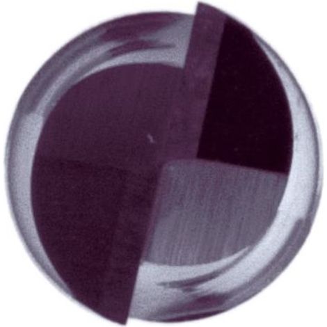 RUKO FRESA FRONTAL UNIVERSAL METAL DURO INTEGRAL TIPO N TIAIN, DIN 6527 K DIAMETRO (mm) 16