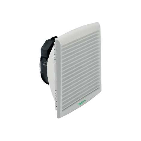 ClimaSys ventilador IP54, 165m3/h, 230V, Con rejilla de salida y filtro G2 - NSYCVF165M230PF