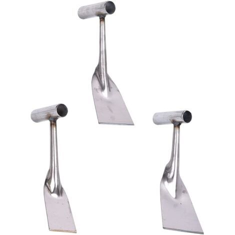 Lot de 3 pelles de jardin en acier inoxydable, truelle de jardin, petite pelle, bêche de jardin, pelle de jardinage, truelle (1/5)