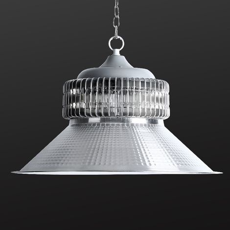 Projecteur LED industriel haute luminosité en aluminium antirouille, avec chaîne de suspension, pour entrepôt et atelier, avec driver isolé de 150 W. (1/5)