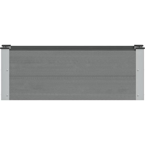 Maison Exclusive - Hochbeet Grau 100 x 30 36 cm