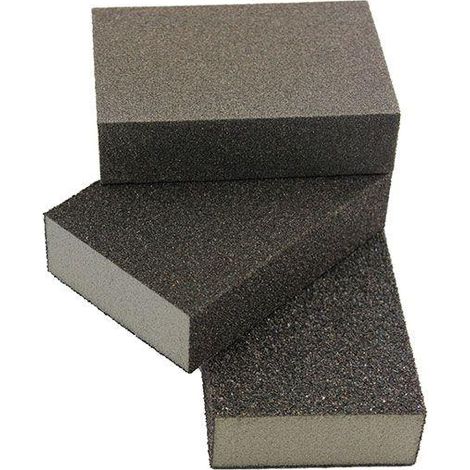FPLUS taco lijar grano fino , Especial para trabajos de superficies planas, escuadras y rejas muy resistentes. Madera, muebles, lacados, pinturas y carrocerías.