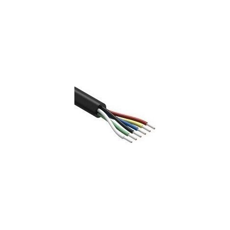 Imline – Câble électrique 6 conducteurs 6 x 1,5mm² – Pour remorques et caravanes – Connecte feux de signalisation et freins – Usage intensif