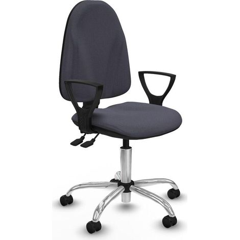 Piqueras et Crespo BFN05RF silla de oficina tela gris oscuro (1/3)