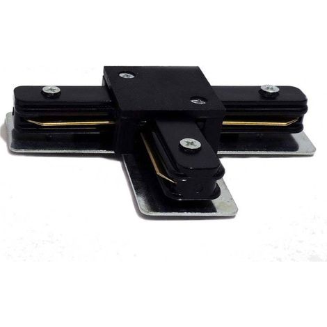 Unión Rígida En "T" Para Carril Monofásico - Negro (1/3)