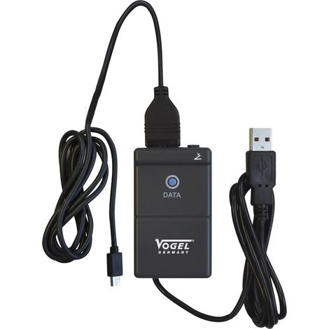 Interfaccia mini USB VOGEL con chiave dati e compatibilità universale.