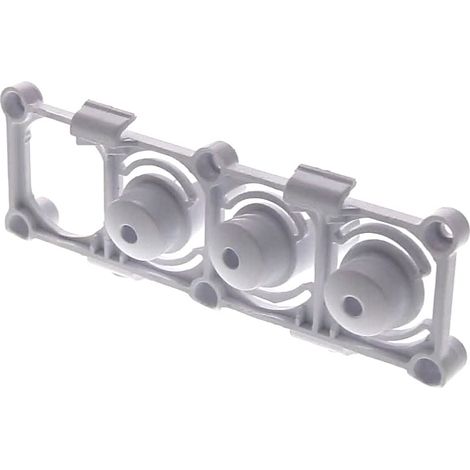 HIGH ONE HIGHONE, BOUTON Lave-Linge POUSSOIR Blanc (lot de 3 + support) ZEPHYRUS (1/2)