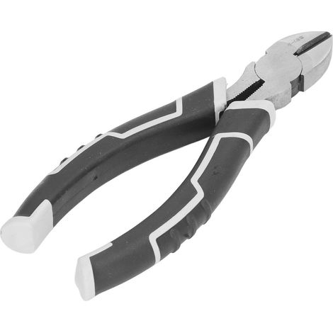 Pince coupante diagonale 150 mm, mâchoires en acier haute teneur en carbone, manche ergonomique, coupe-fil professionnel pour électricien, acier allié, outil robuste. (1/5)
