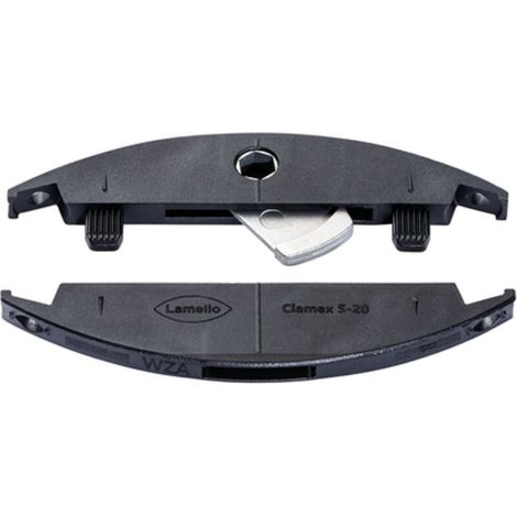 Système d'assemblage P-System Clamex S-20 – Lot de 20 paires – Assemblage démontable sans colle – Pour matériaux à partir de 16 mm