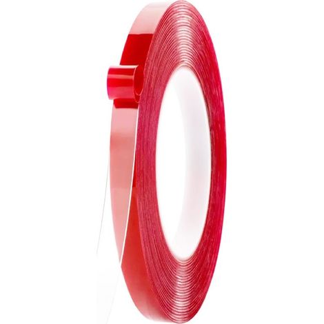 Ruban Adhésif Double Face, 10m x 10mm Extra Fort Nano Tape pour Bande LED, Maison, Fixant, au burea, DIY, Imperméable et Amovible Transparent Adhésif Double Face, 10M (1/5)