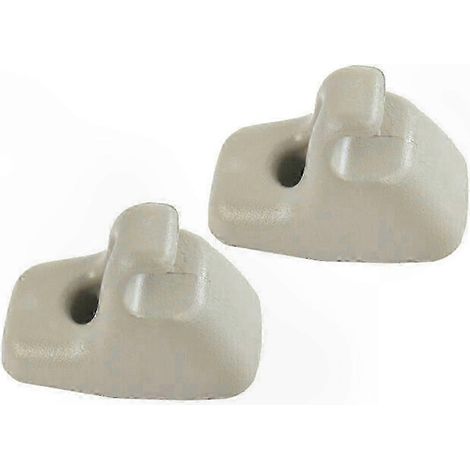 Clips de fixation pour pare-soleil, paquet de 2, compatibles avec certains camions Ram 2009-2019 (1/2)