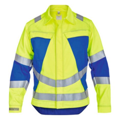 Rofa Multinorm-Jacke VIS-LINE, gelb / kornblau, Konfektionsgröße 60