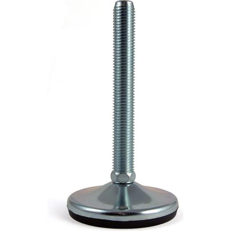 Pied réglable RS PRO Diam 100mm M16 x 200mm capacitéx 1500kg ( Prix pour 1 )