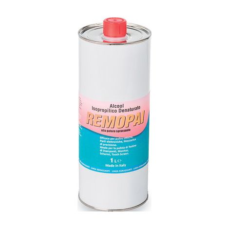 ALCOOL ISOPROPILICO REMOPAI - LT 1- 2 pezzi