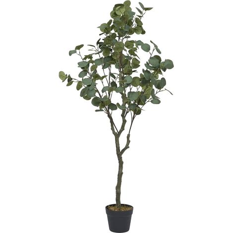 Eucalyptus artificiel en polyéthylène hauteur 130cm (1/3)