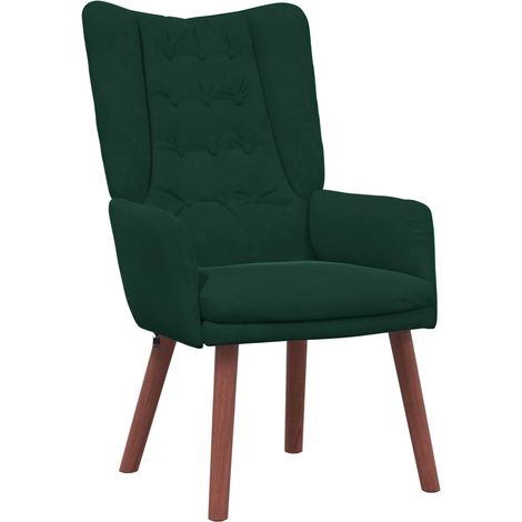 Maison Exclusive - Sessel Dunkelgrün 63 x 67 x 94 cm Samt (1/5)