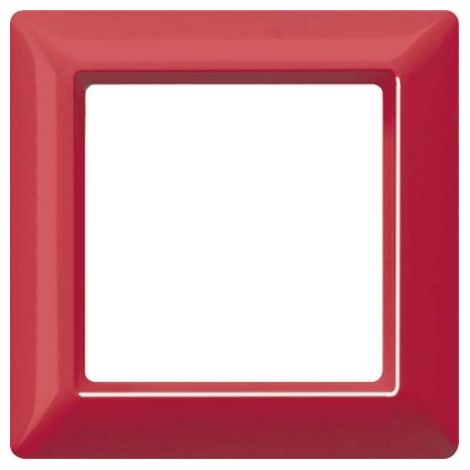 Plaque de finition Jung as 581 bf rt ip44 rouge