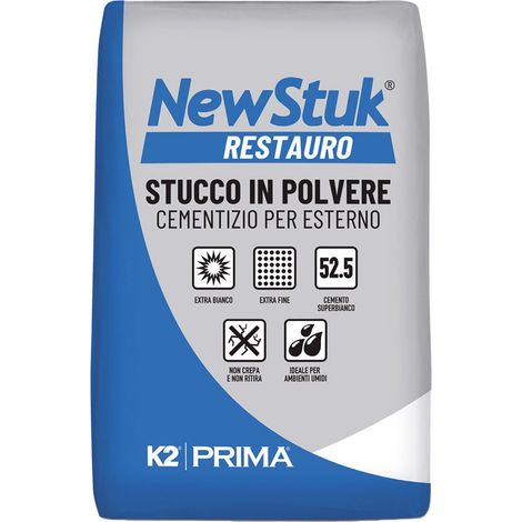 STUCCO IN POLVERE 'RESTAURO' Kg. 1- 24 pezzi  - K2