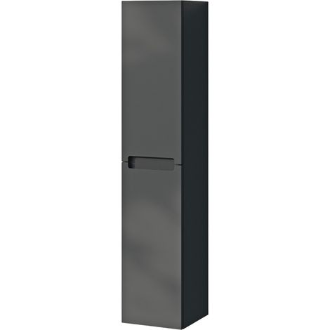 Hochschrank Bernstein VIREO 35x170x35cm Anthrazit matt flexible Montage