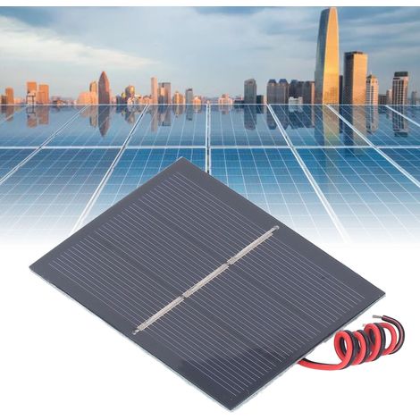 0,65-W-1,5-V-Solarpanel mit Kabel, Solarpanel aus Epoxidharz, DIY-Solarpanel (1/5)