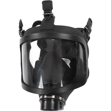 Wiederverwendbare, atmungsaktive Maske mit Filter, verstellbarem Silikon, Schutzvisier für Arbeiten im Freien, Schwarz, Tank (1/5)