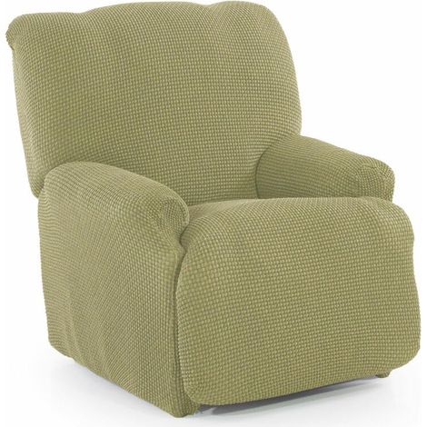 Housse de Fauteuil de Relaxation inclinable, Super élastique, avec Design Exclusif, Respirante et Durable, Facile à Installer. Dimensions 70-90 cm. Couleur Pistache (1/5)