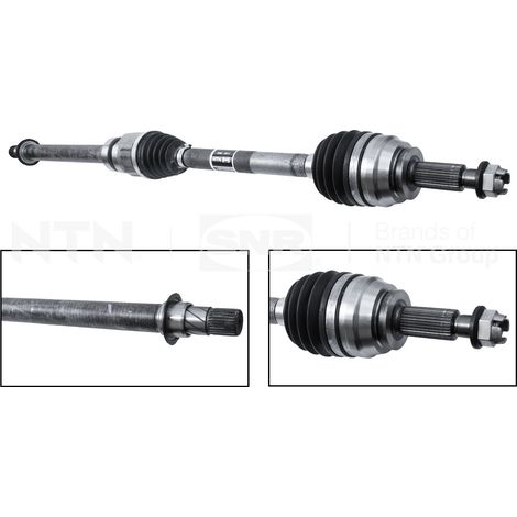 Kits de transmission - DK55.289 - SNR - Compatible avec véhicule Renault