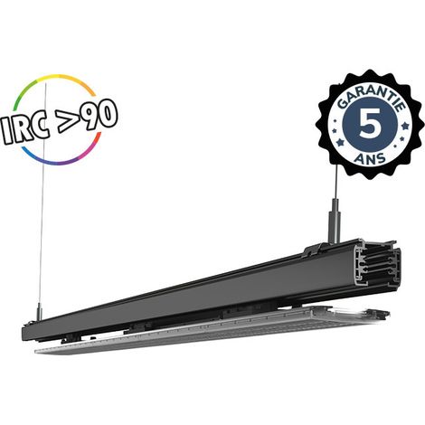 IDYLINE REGLETTE RAIL 45/50/55/60W 4000K 90° 1500mm IRC90 60000H 5A MIIDEX LIGHTING 101055 (1/2)
