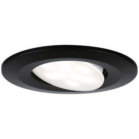 Paulmann Calla spot encastré LED noir mat orientable (1/4)