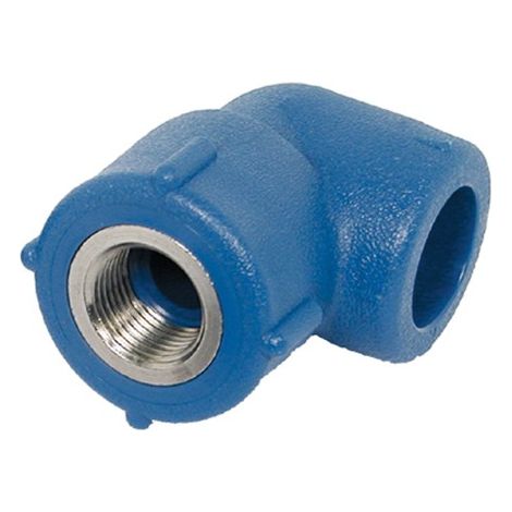 Gomito a 90° filettato femmina 32 x 1" in polipropilene Prandelli