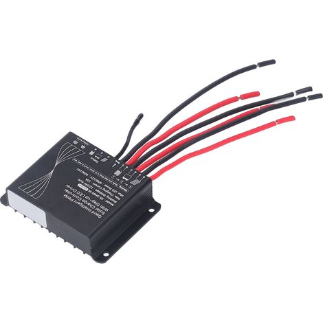 12V/24V PWM-Solarladeregler, Batterieregler mit LED-Anzeige und Schrittmotor (1/5)