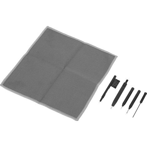 Kit de Nettoyage pour Aides Auditives 6 pièces avec Aimant, Couteau à Cire et Brosse de Nettoyage (1/5)