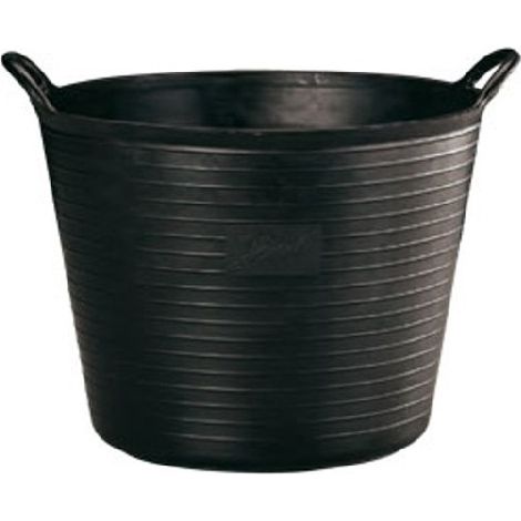 Capazo agrícola plástico negro 42 litros 45x34x34cm