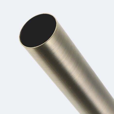 Tringle à rideaux Bronze de 150cm Diam.28 - Boulet (1/3)