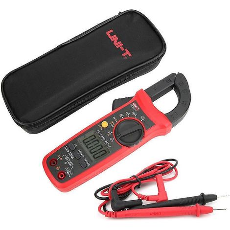 UNI T UT202a Handliches Mini-Automatik-Echt-RMS-Zangenmessgerät für Spannung, Strom, Widerstand und Kapazität