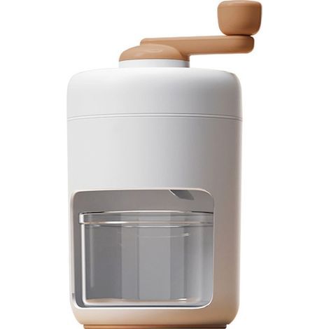 Machine à glace pilée manuelle, broyeur à glace & granité, cône de neige pour usage domestique, rasoir à glace facile (1/4)