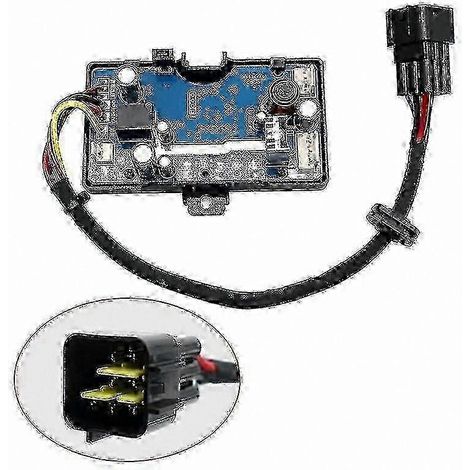 Carte de commande de chauffage d'air diesel avec écran LCD pour systèmes de chauffage de véhicules 12 V/24 V, compatible avec la commande à distance