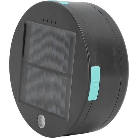 Guirlande solaire LED câble 5,5 m (18 pi) étanche, éclairage féerique pour tente camping, lumière chaude ABS portable 2000mAh (1/5)