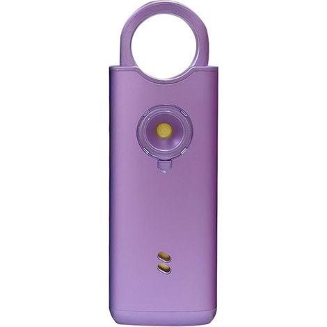 Alarme d'urgence 130 dB, protection contre les agressions, autodéfense, alarme personnelle puissante - Violette - alarme anti-agression (1/5)