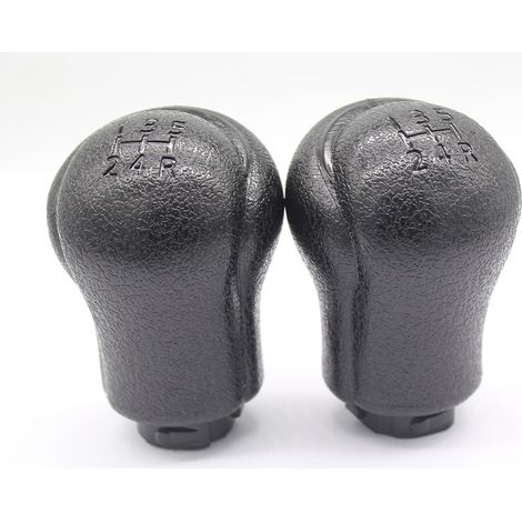 Convient pour Toyota Hilux, pommeau de levier de vitesses en plastique, modèle REVO, modification de voiture, noir 6 vitesses, un paquet, pommeau de levier de vitesses en plastique noir 6 vitesses, po (1/4)