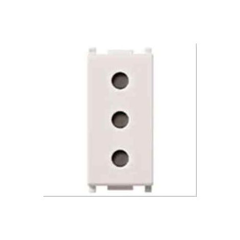 VIMAR SERIE PLANA PRESA SICURY STANDARDP17 2P+T 16A 250V BIANCA