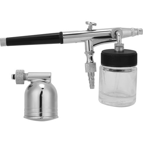 Pistolet aérographe 0,3 mm/0,01 pouce, injecteur d'oxygène, cartouche double face, outil de décoration pour tatouage artistique (1/5)