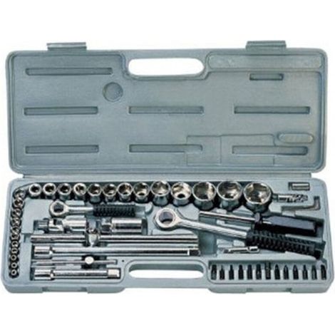 Coffret De 52 Clés à Douille à Cliquet Professionnelles En Chrome Vanadium