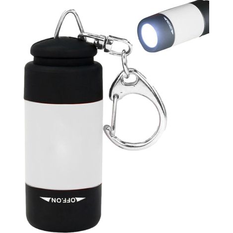 Générique Min-i Lampe De Poche LED - Lampe De Poche Porte-clés Rechargeable Par USB, Petite Lampes De Poches Pour -ts À Lumière Forte, Lampes De Poches Portable Étanche Pour Le Camping