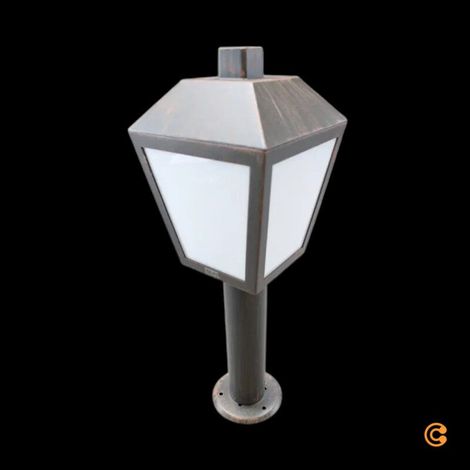 [NEUWERTIG] B-Ware Bendix Sockelleuchte Außenleuchte Laterne Led Gartenlampe Schwarz Kupfer Antik (1/2)