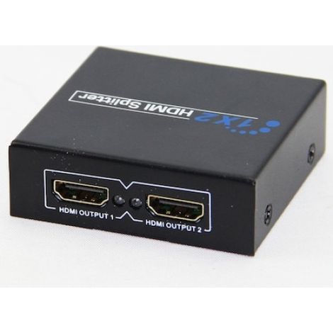 Splitter HDMI 1 Entrée 2 Sorties - Compatible HDMI 1.4 - Résolution Jusqu'à 4K x 2K @30 Hz - Boîtier Métal - Alimentation USB - 1 Pièce (1/5)