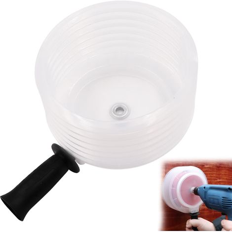 Accessoires pour scie cloche, bac à poussière, bac à cendres, protection contre la poussière, scie cloche, pour luminaires encastrables, foret pour bois, métal, plastique, scie à sec bi-métal, scie (1/5)