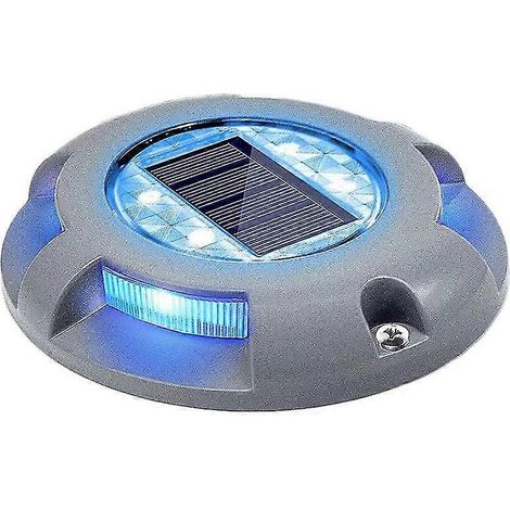 Lampes solaires d'extérieur pour jardin, lampes solaires de sol à LED, lampes solaires pour terrasse, étanches, pour allée et entrée de garage. (1/5)