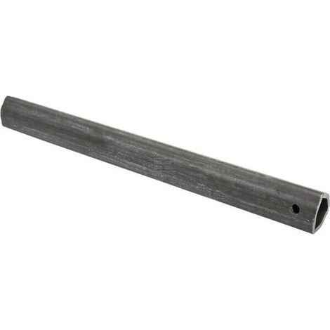 Tubo profilo interno triangolare T40 diametroint: 27 mm diametroest: 36 mm x 4,5 mm L: 0,38 m Comer COMER 4300153140107 (1/2)